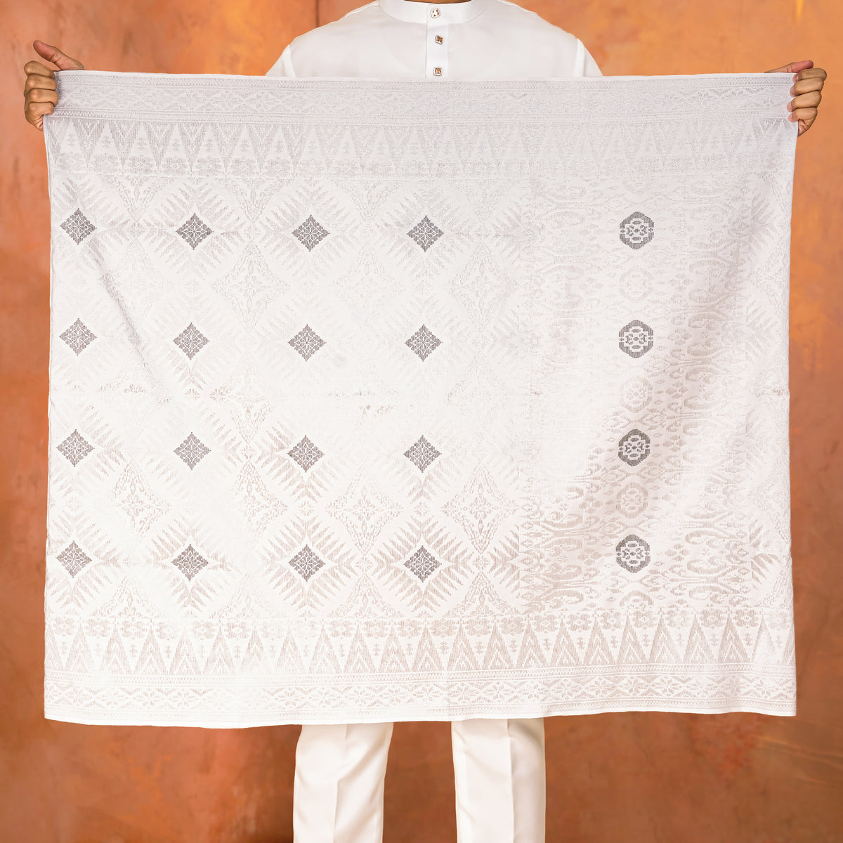 OFF WHITE SILVER - GREY | Dato' Handmade (DT139)