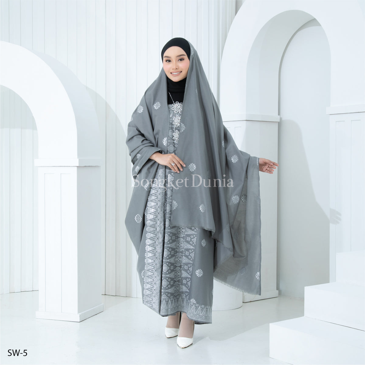 SOFT GREY - SILVER (SW-5) | MELAT