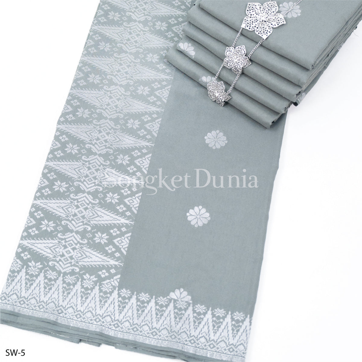 SOFT GREY - SILVER (SW-5) | MELAT