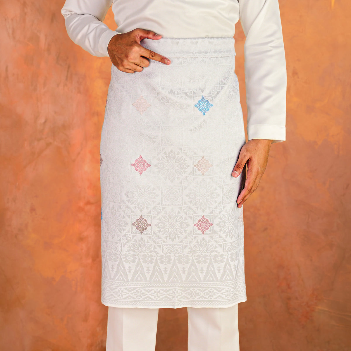 OFF WHITE SILVER - MIX | Dato' Handmade