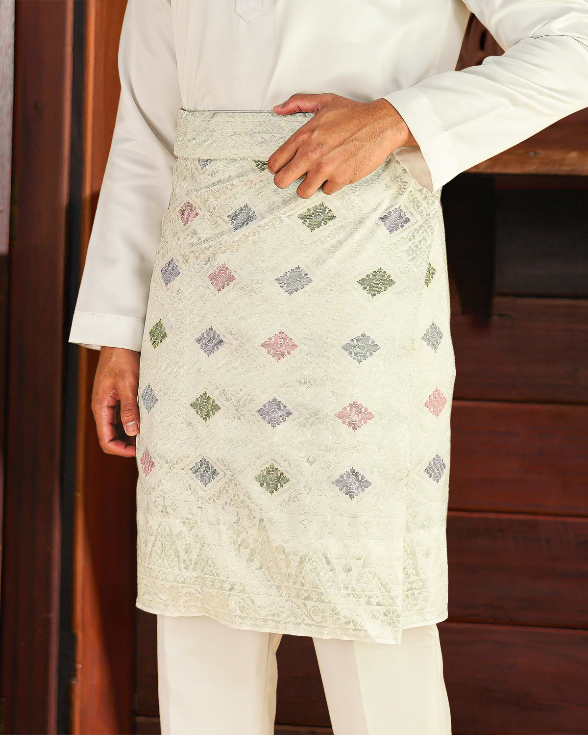 MALEEQ INSTANT | Cream Silver Mix - Handmade