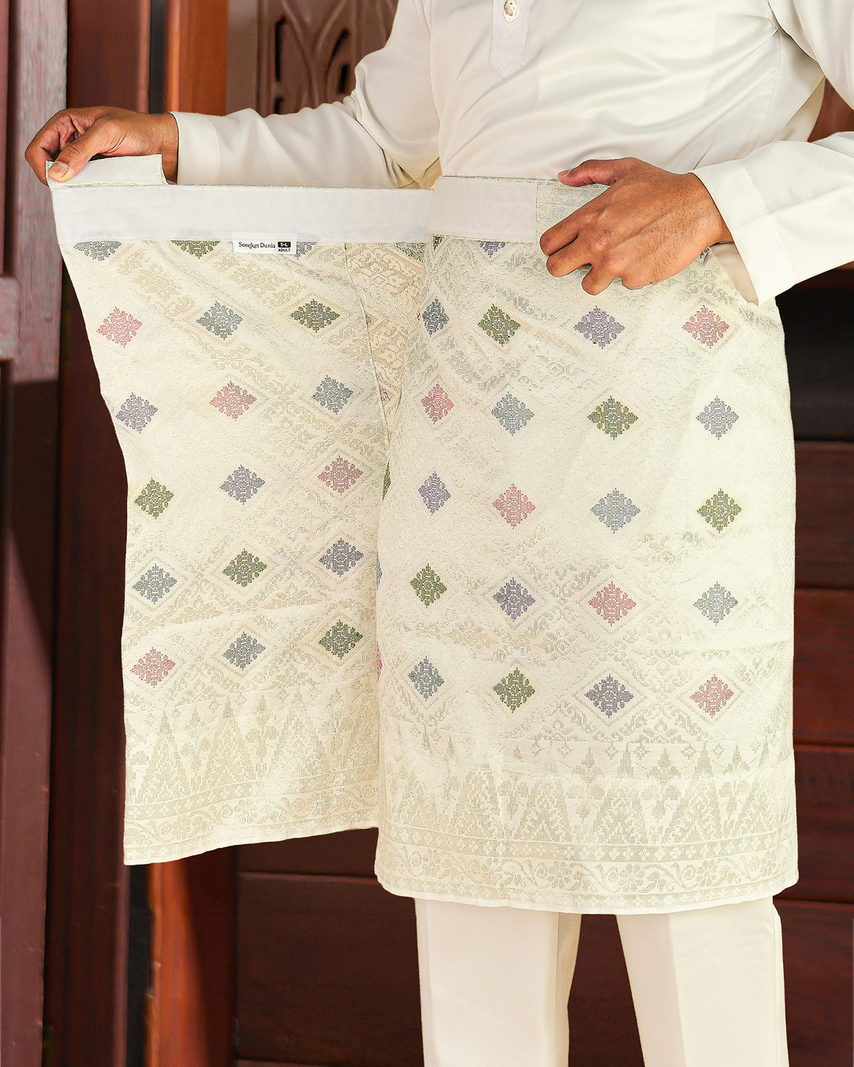 MALEEQ INSTANT | Cream Silver Mix - Handmade