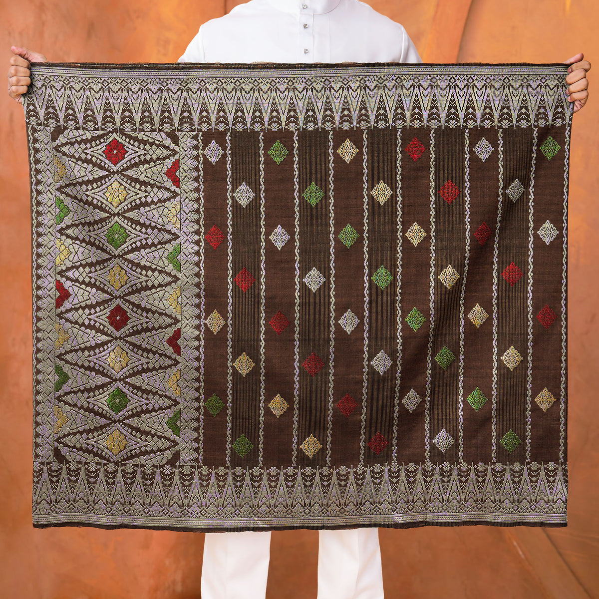 BLACK SILVER - OLIVE GREEN | Exclusive Handmade