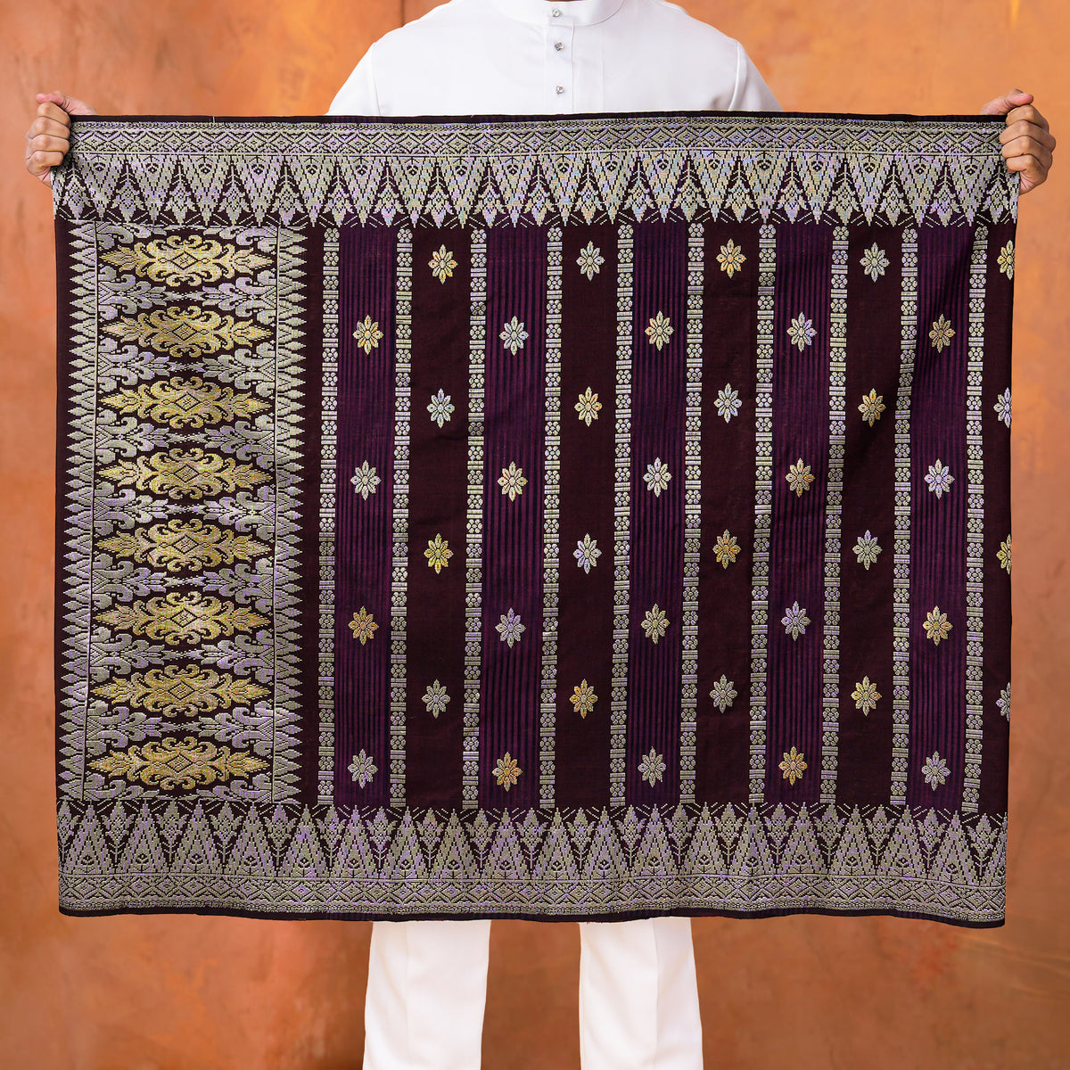 BLACK SILVER - PURPLE | Exclusive Handmade
