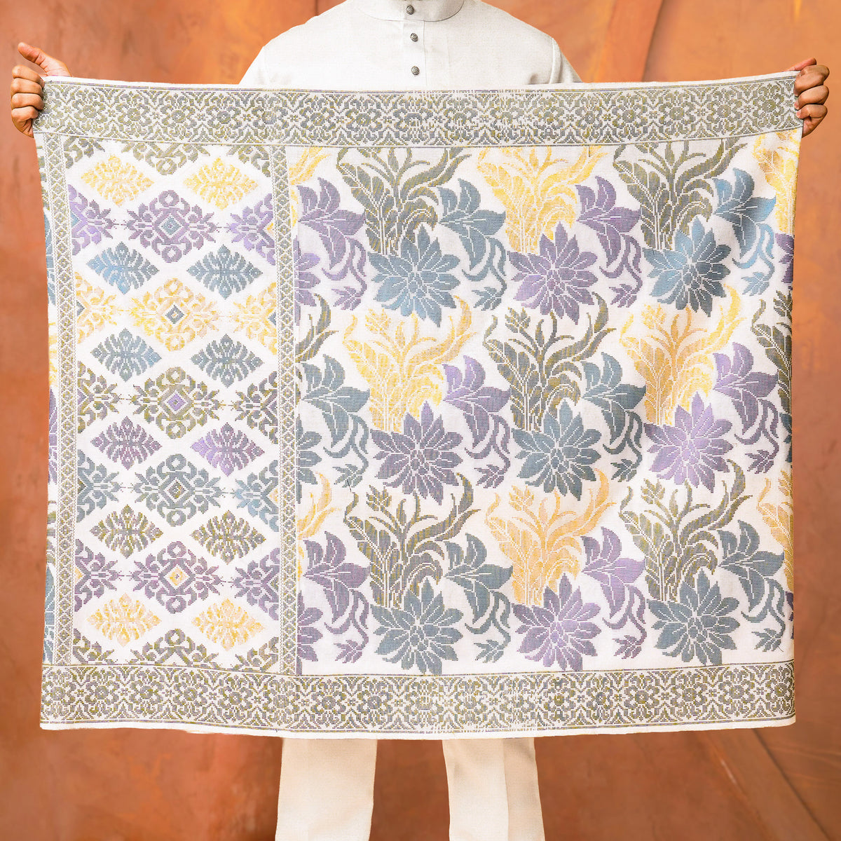 GREY - PURPLE MIX | Royal Handmade