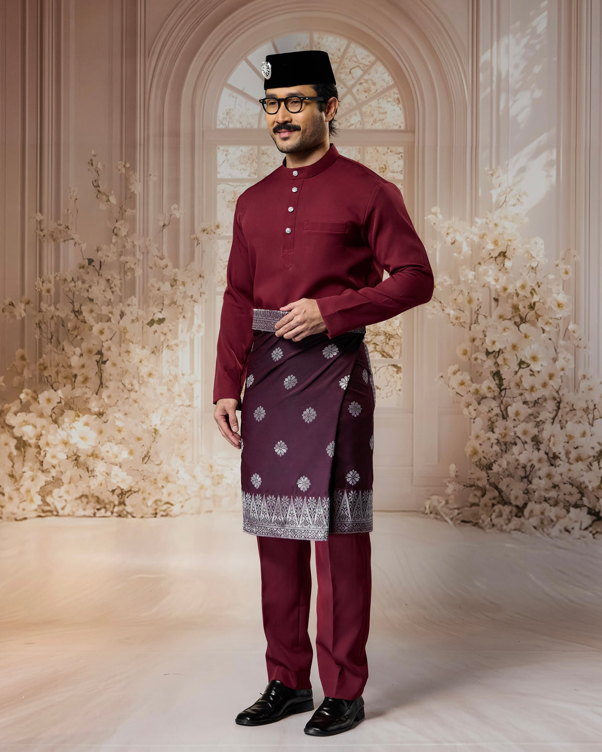 SAMPIN SETIAWAN- BURGUNDY SILVER (ST06)