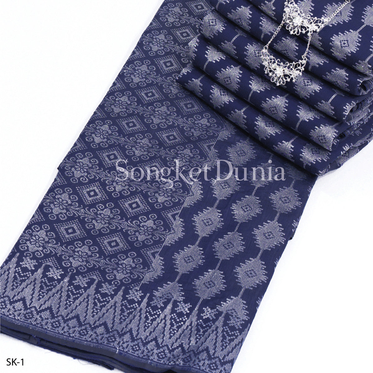 NAVY BLUE - SILVER (SK-1) - SEROJA