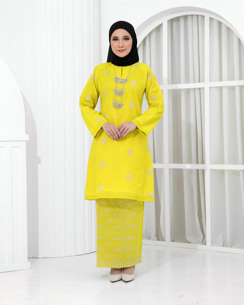 ROYAL-YELLOW | Kurung Suraya - Pesak Gantung