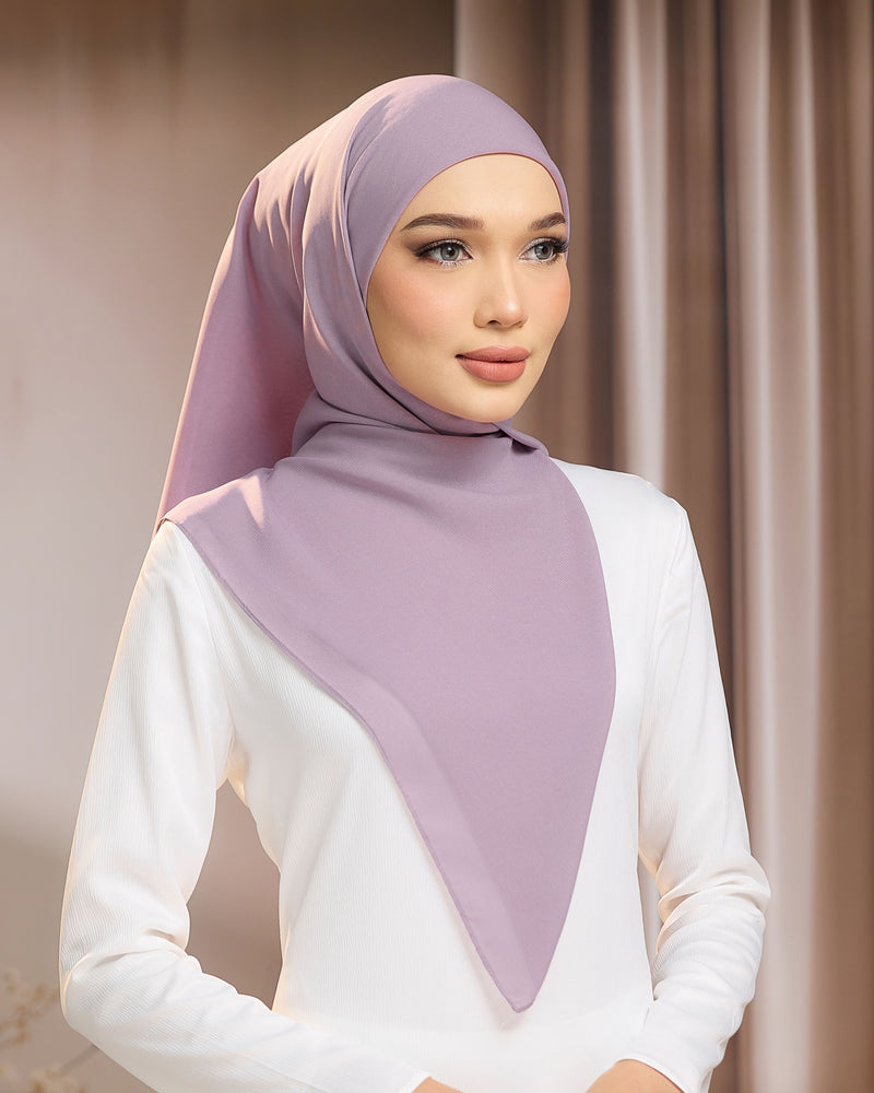 AYU BAWAL - DUSTY PURPLE | LIGHTWEIGHT SQUARE BAWAL