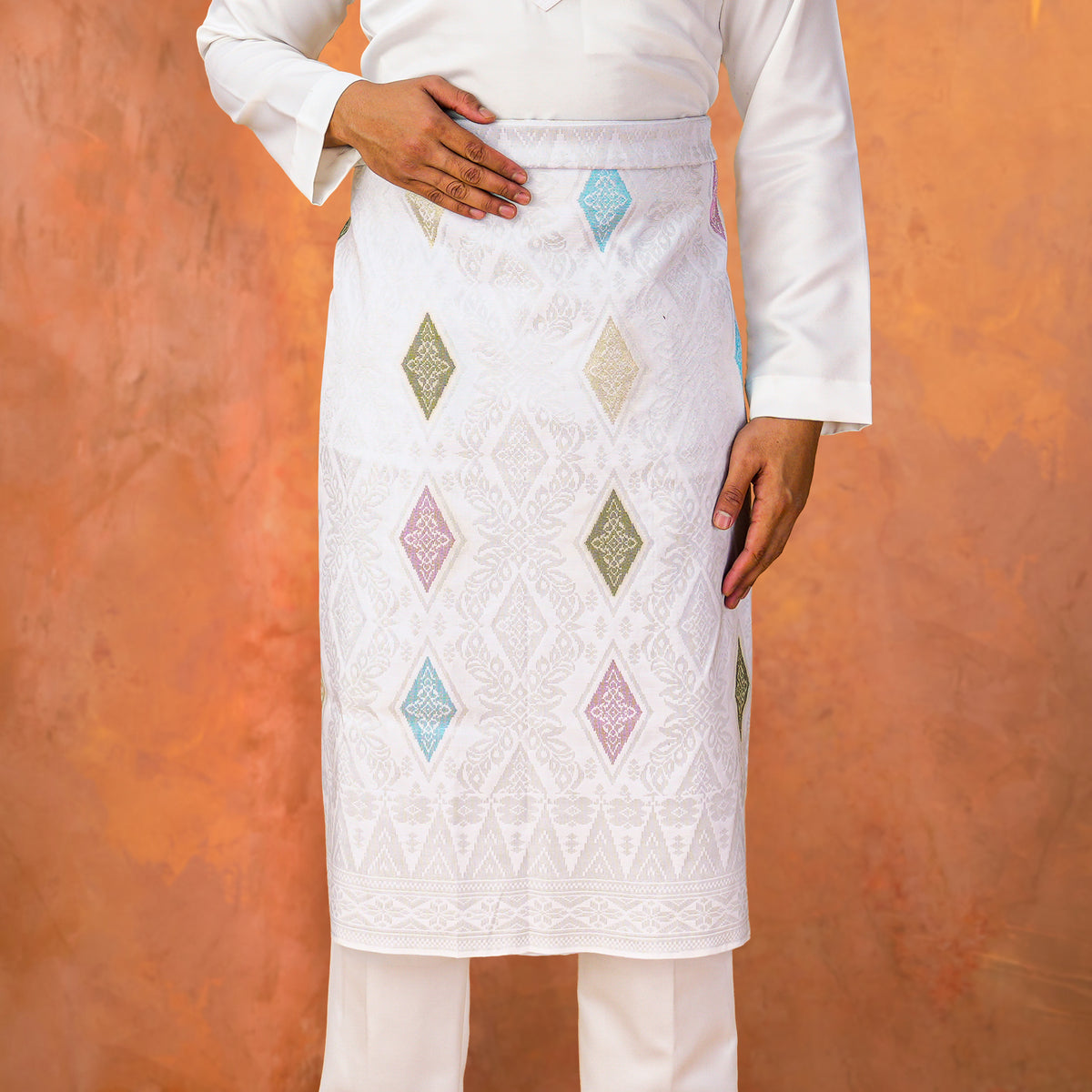 OFF WHITE SILVER - MIX | Dato' Handmade