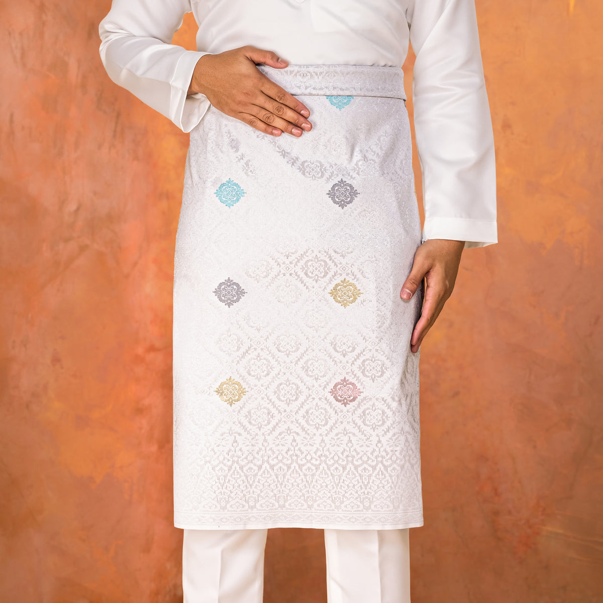 OFF WHITE SILVER - MIX | Dato' Handmade (DT141)