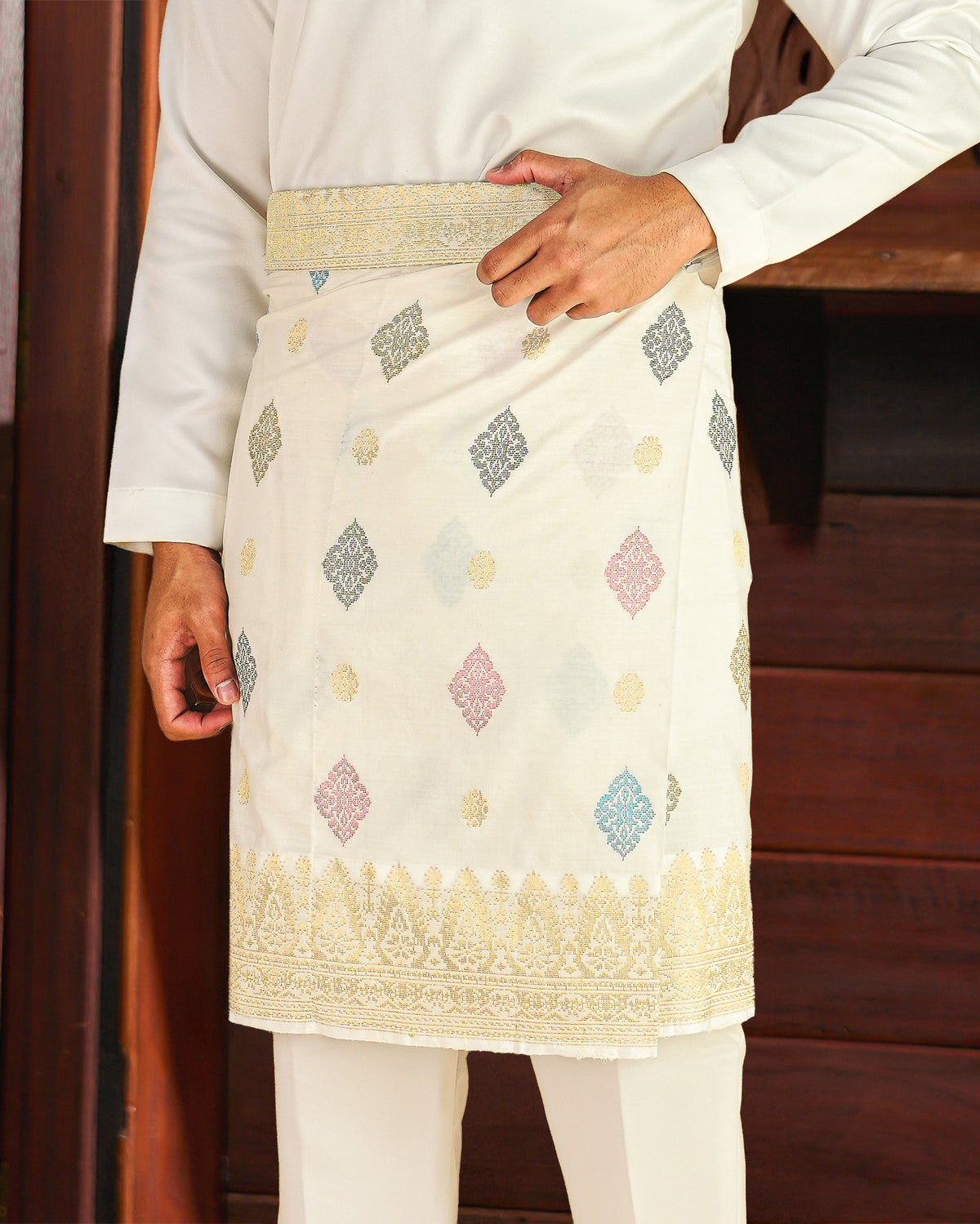 MALEEQ INSTANT | Cream Gold/Mix - Handmade