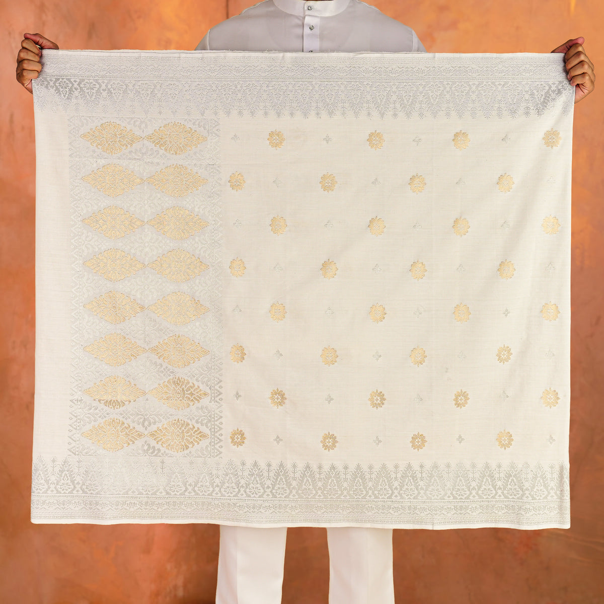 OFF WHITE SILVER - GOLD | Exclusive Handmade