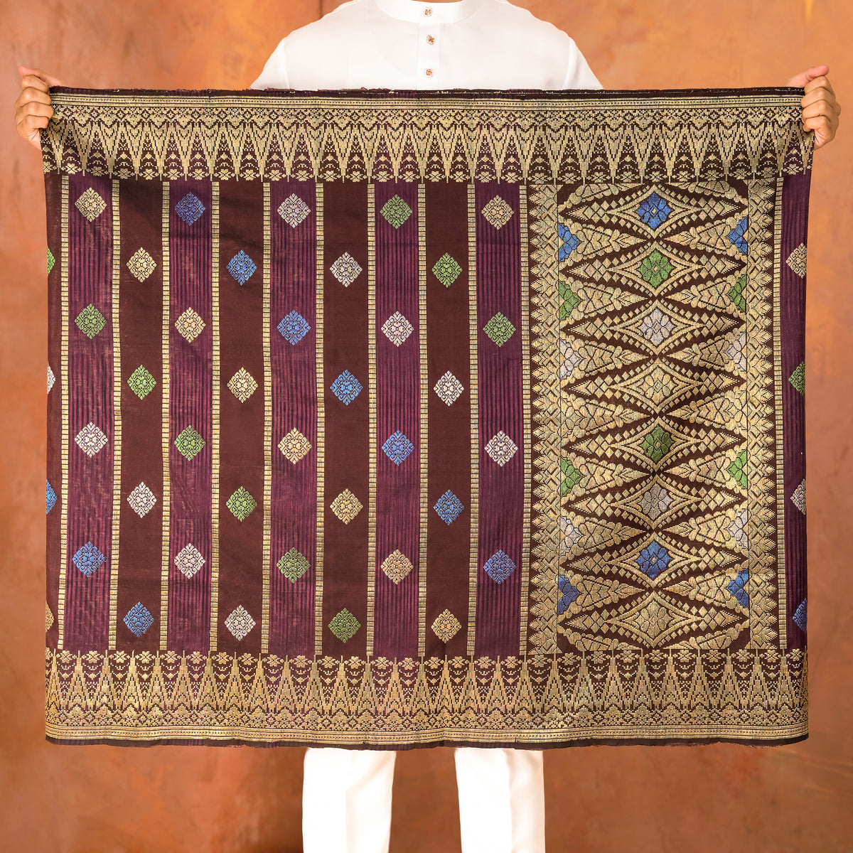 BURGUNDY GOLD - MIX | Exclusive Handmade (EX121)