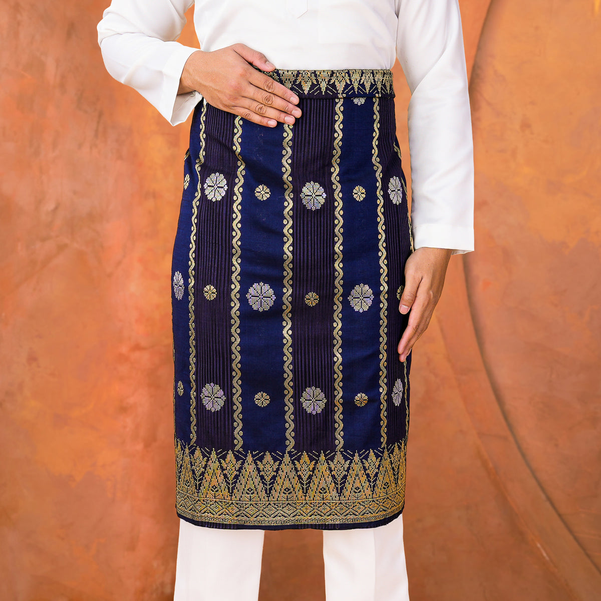 BLACK GOLD - NAVY | Exclusive Handmade