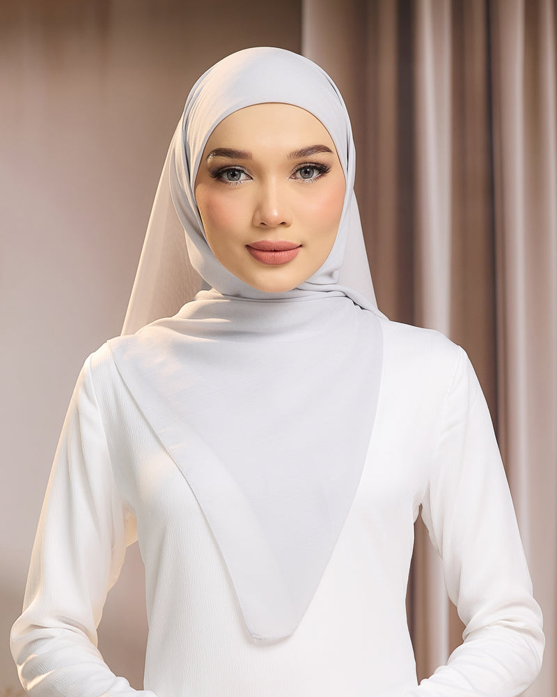 AYU BAWAL - SILVER | LIGHTWEIGHT SQUARE BAWAL