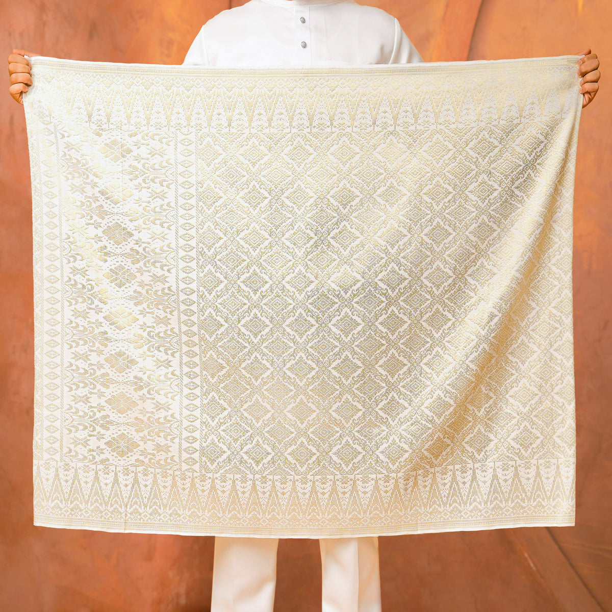 OFF WHITE GOLD - Mix | Dato' Handmade (2.5 Meter)