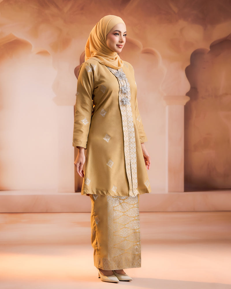 KURUNG NILAMSARI (KEBAYA) RTW | CHAMPAGNE SILVER