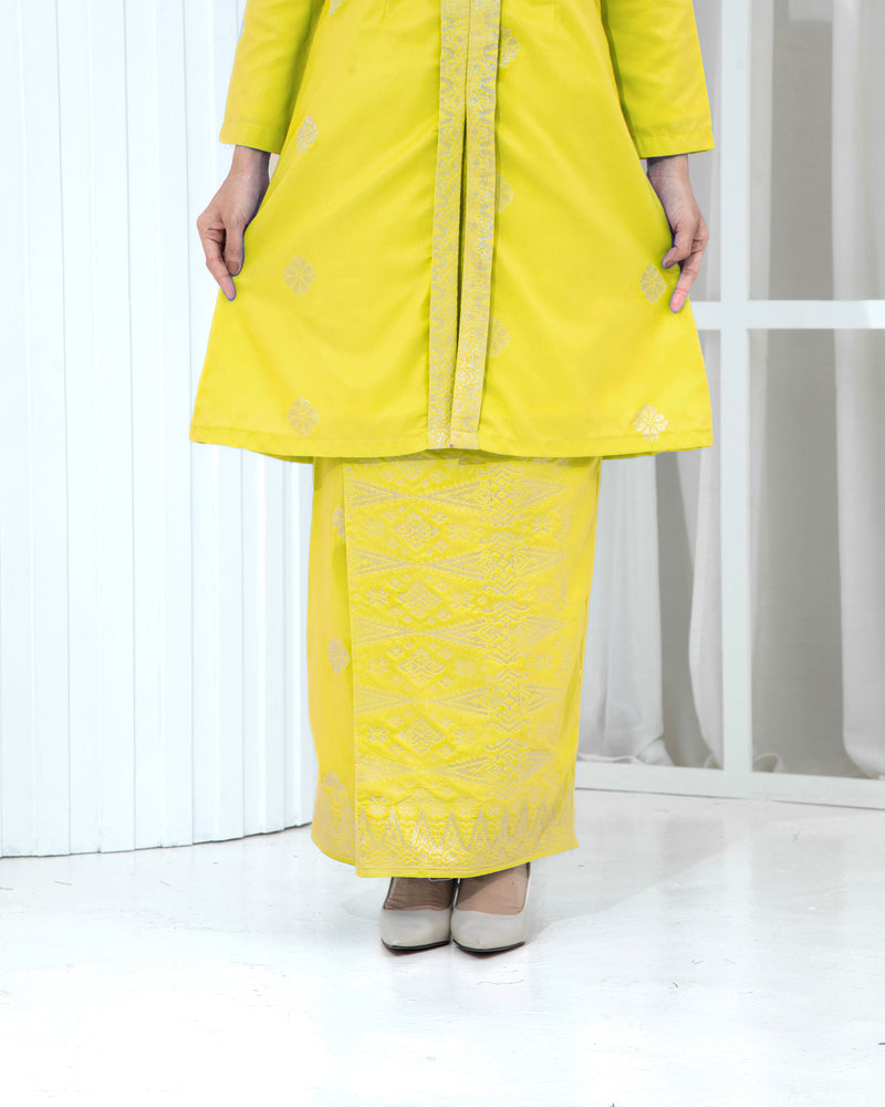 ROYAL-YELLOW | Kurung Anggun - Kebaya