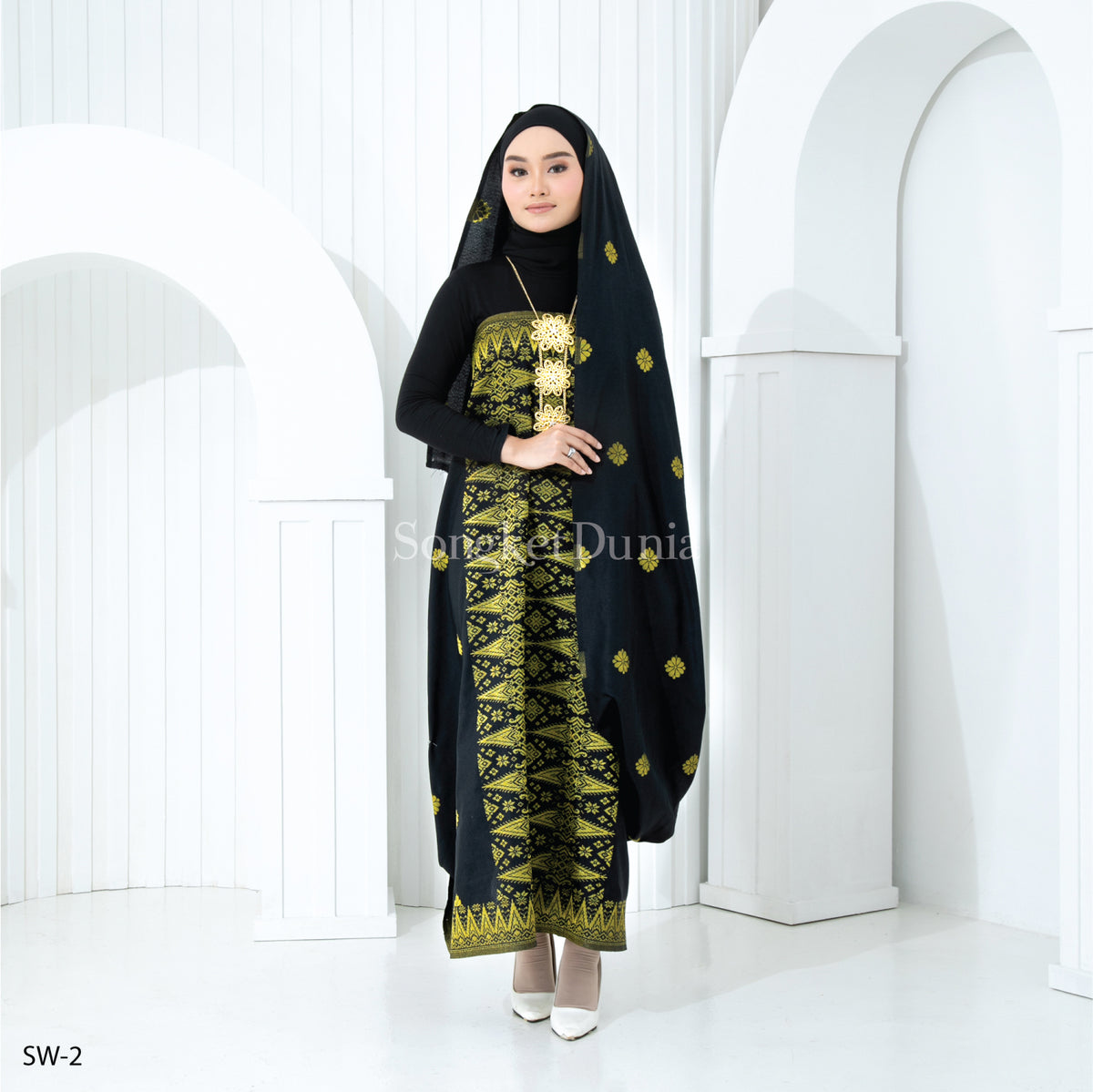 BLACK - GOLD (SW-2) | MELATI