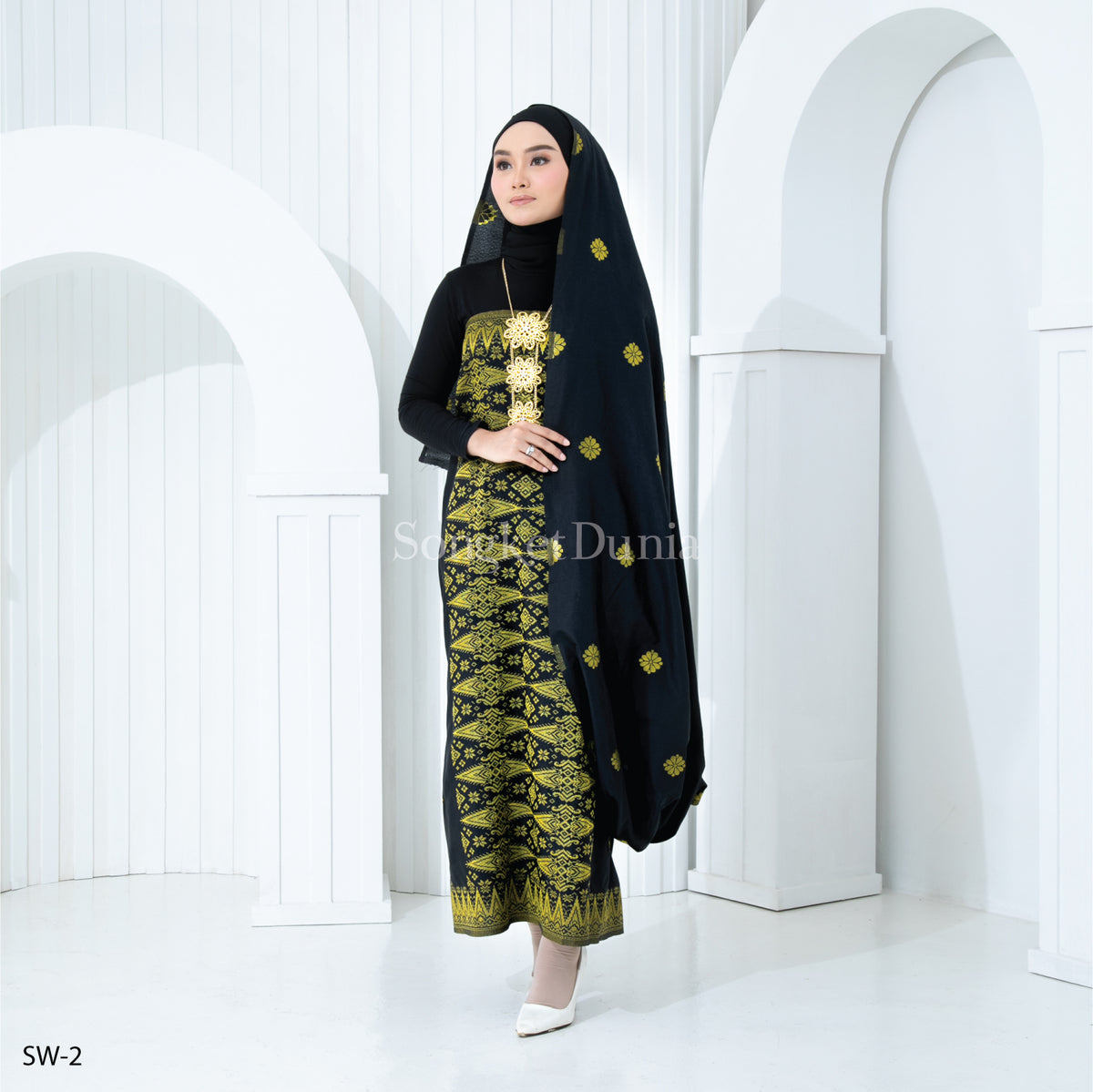BLACK - GOLD (SW-2) | MELATI