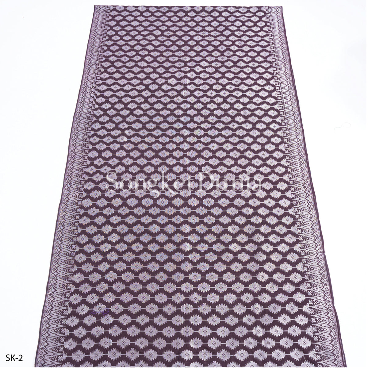 MAROON - SILVER (SK-2) - SEROJA