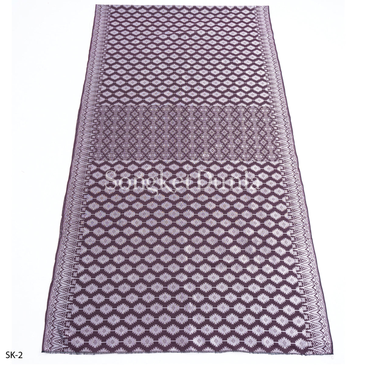 MAROON - SILVER (SK-2) - SEROJA