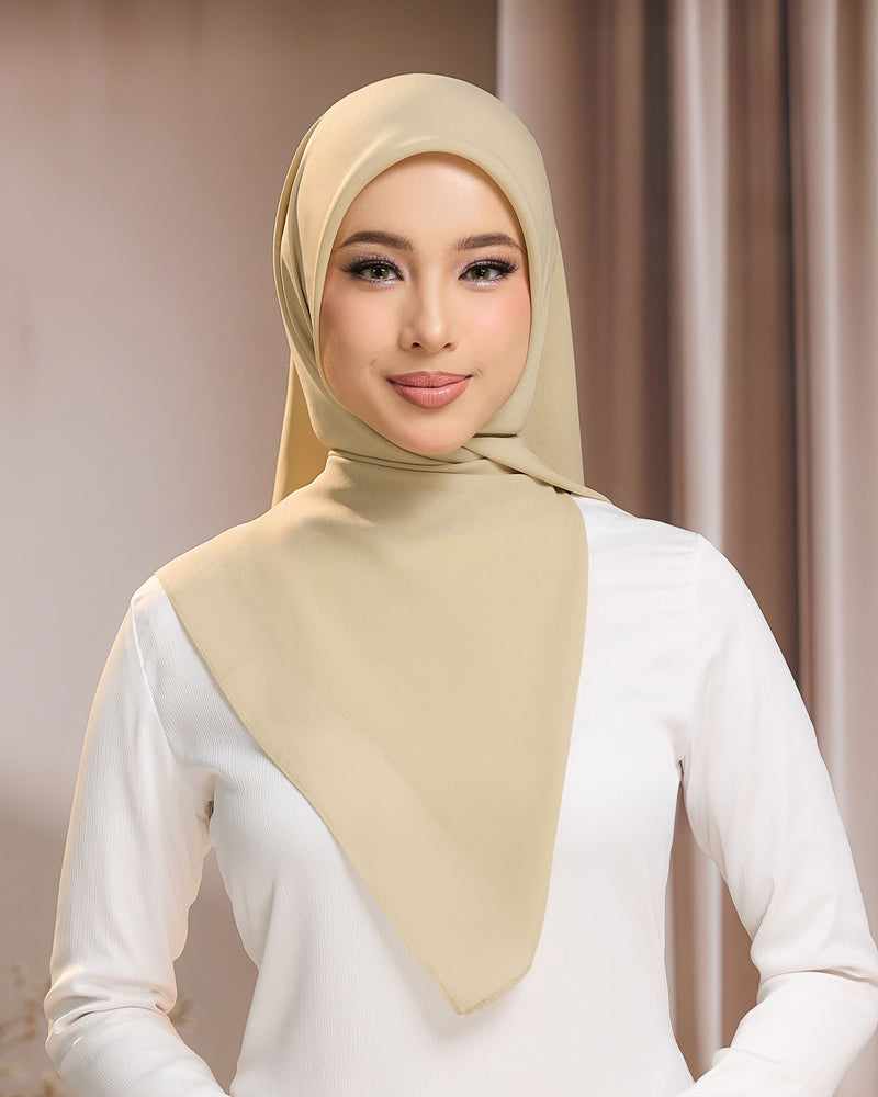 AYU BAWAL - MOSS GREEN | LIGHTWEIGHT SQUARE BAWAL