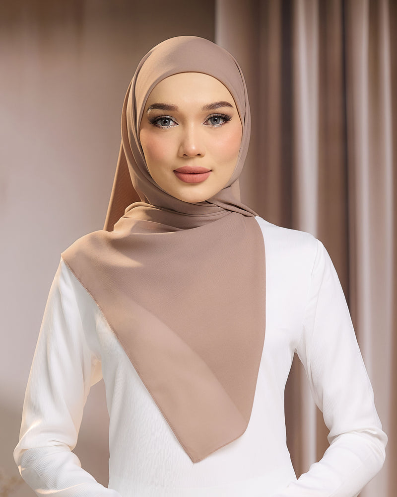 AYU BAWAL - ASH BROWN | LIGHTWEIGHT SQUARE BAWAL