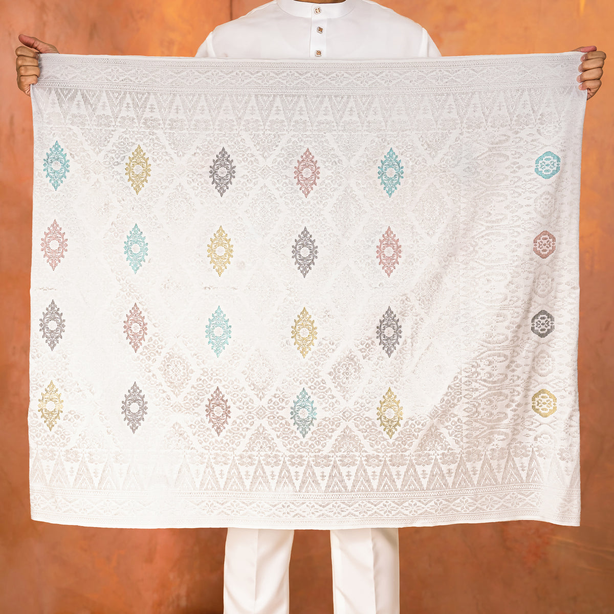 OFF WHITE SILVER - MIX | Dato' Handmade (DT143)