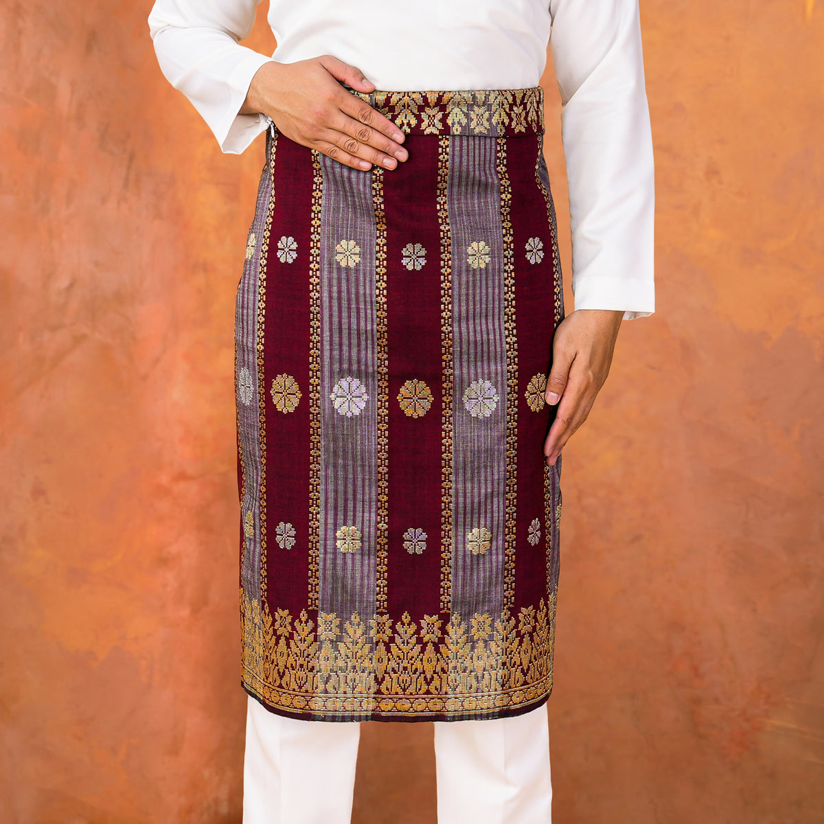 MAROON GOLD - MIX | Exclusive Handmade