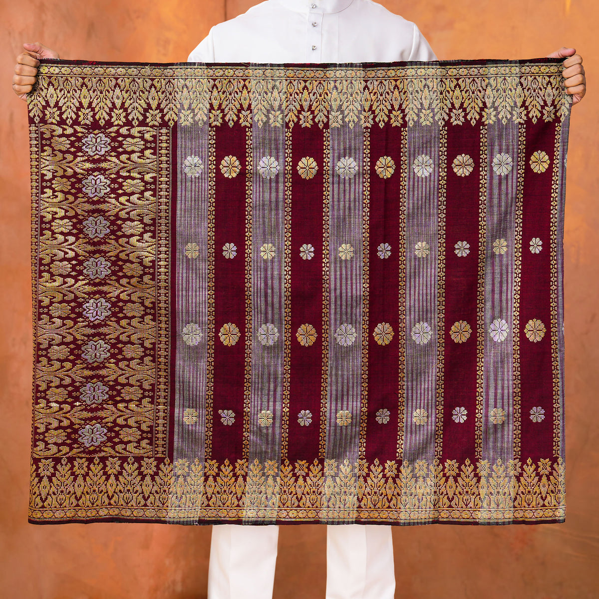 MAROON GOLD - MIX | Exclusive Handmade
