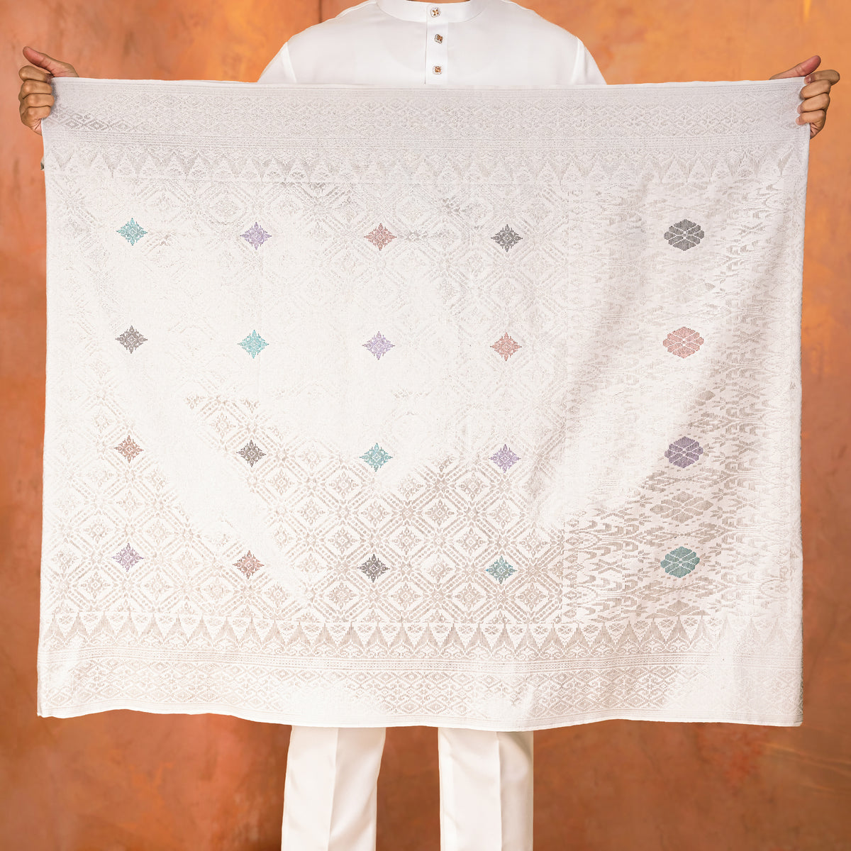 OFF WHITE SILVER - MIX | Dato' Handmade (DT144)