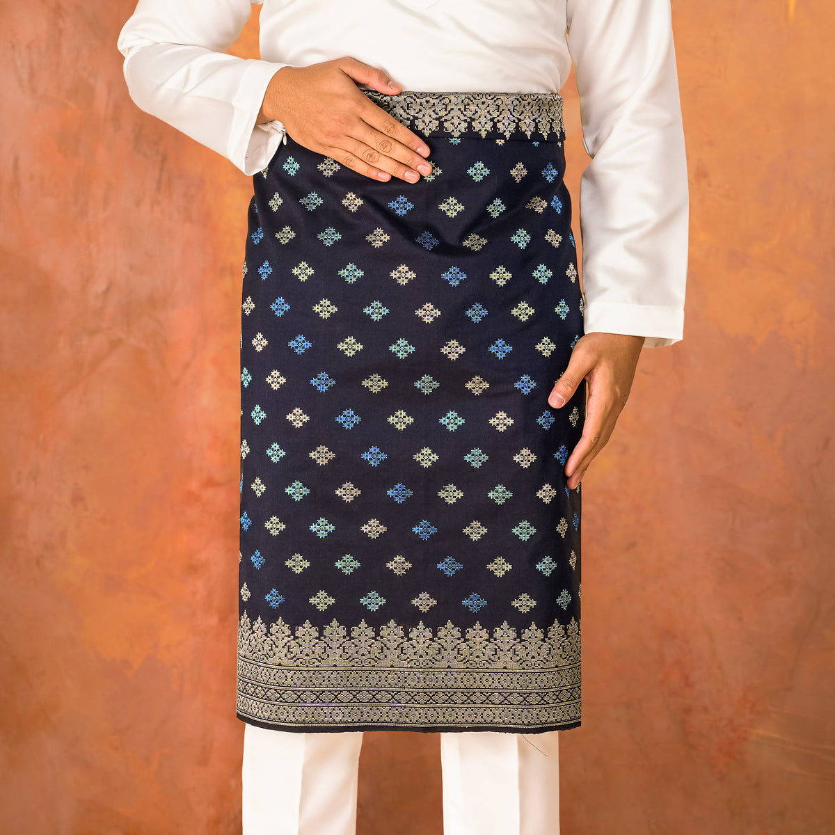 DARK BLUE SILVER - MIX | Premium Handmade (PR109)