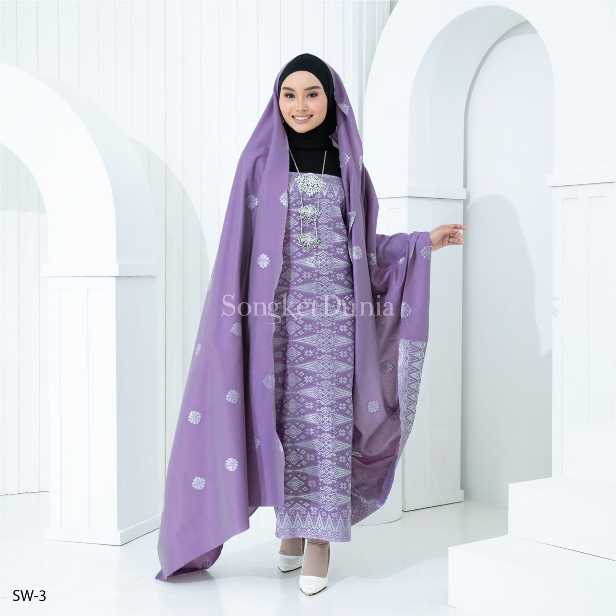 DUSTY PURPLE - SILVER (SW-3) | MELATI