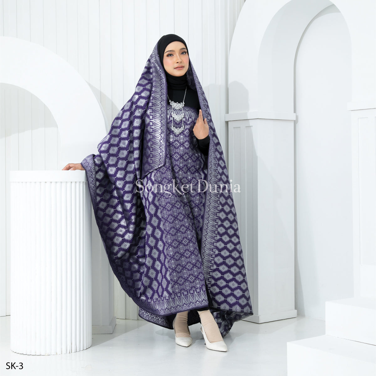 PURPLE - SILVER (SK-3) - SEROJA