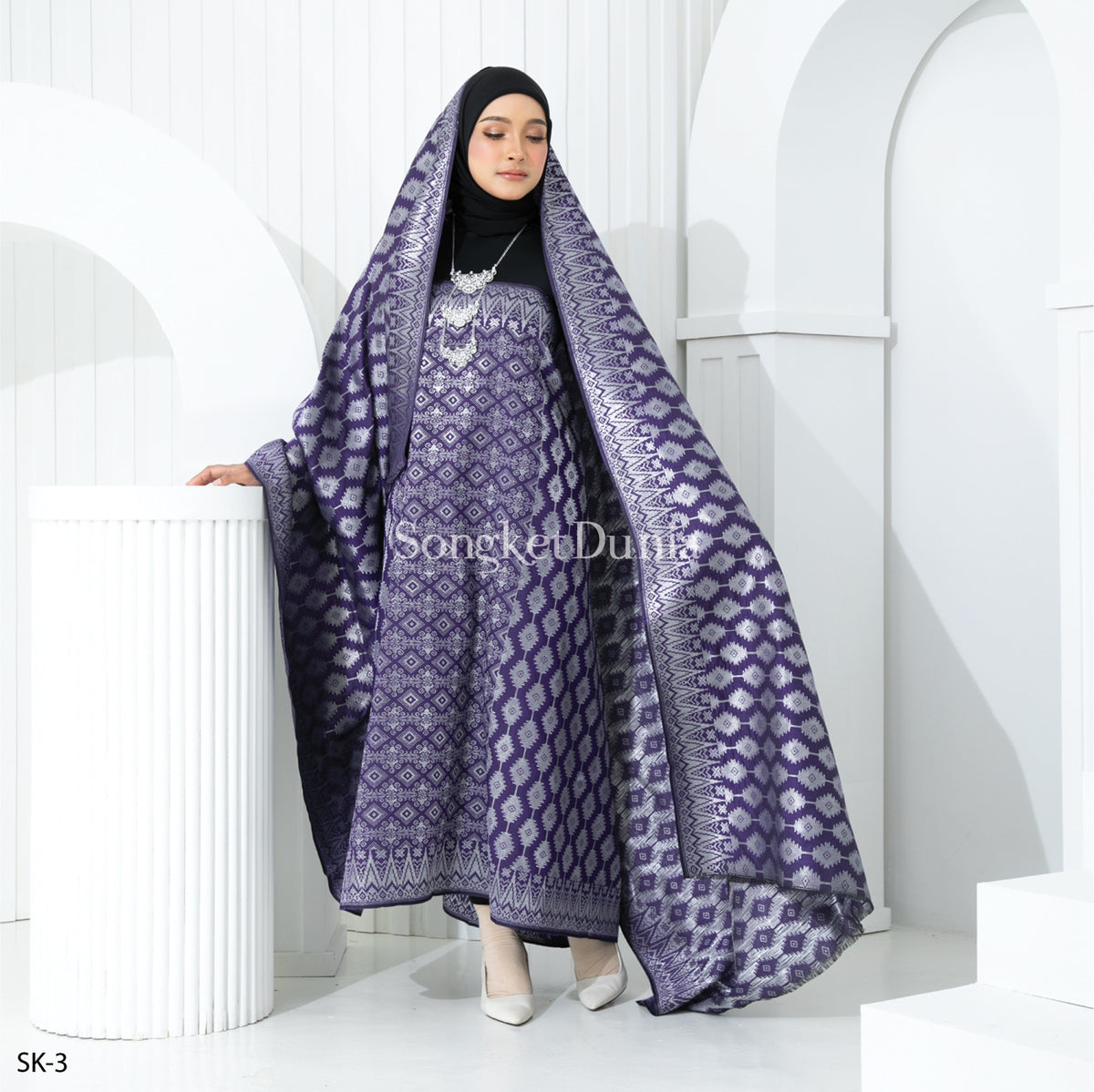 PURPLE - SILVER (SK-3) - SEROJA