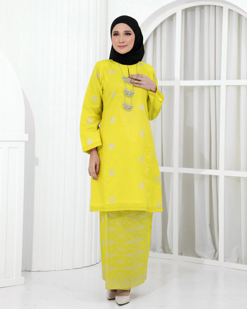 ROYAL-YELLOW | Kurung Suraya - Pesak Gantung