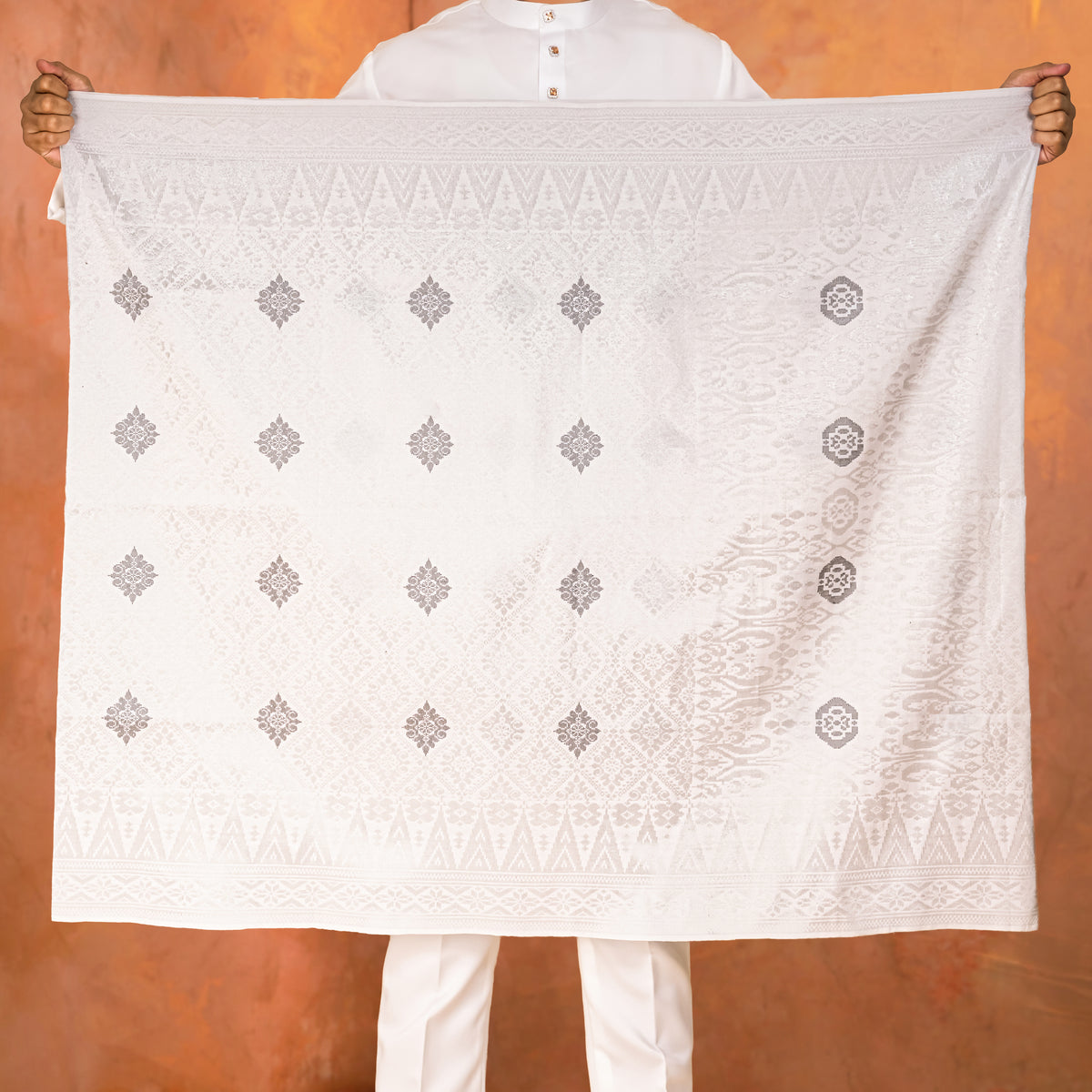 OFF WHITE SILVER - GREY | Dato' Handmade (DT149)