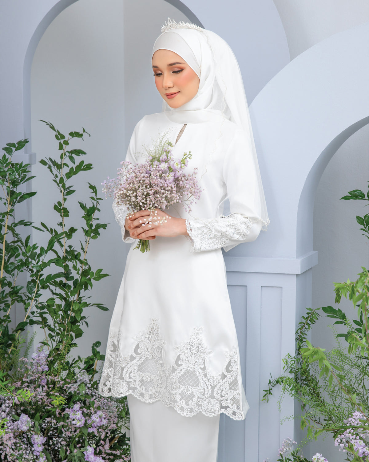 ZARIA KURUNG (OFF WHITE)