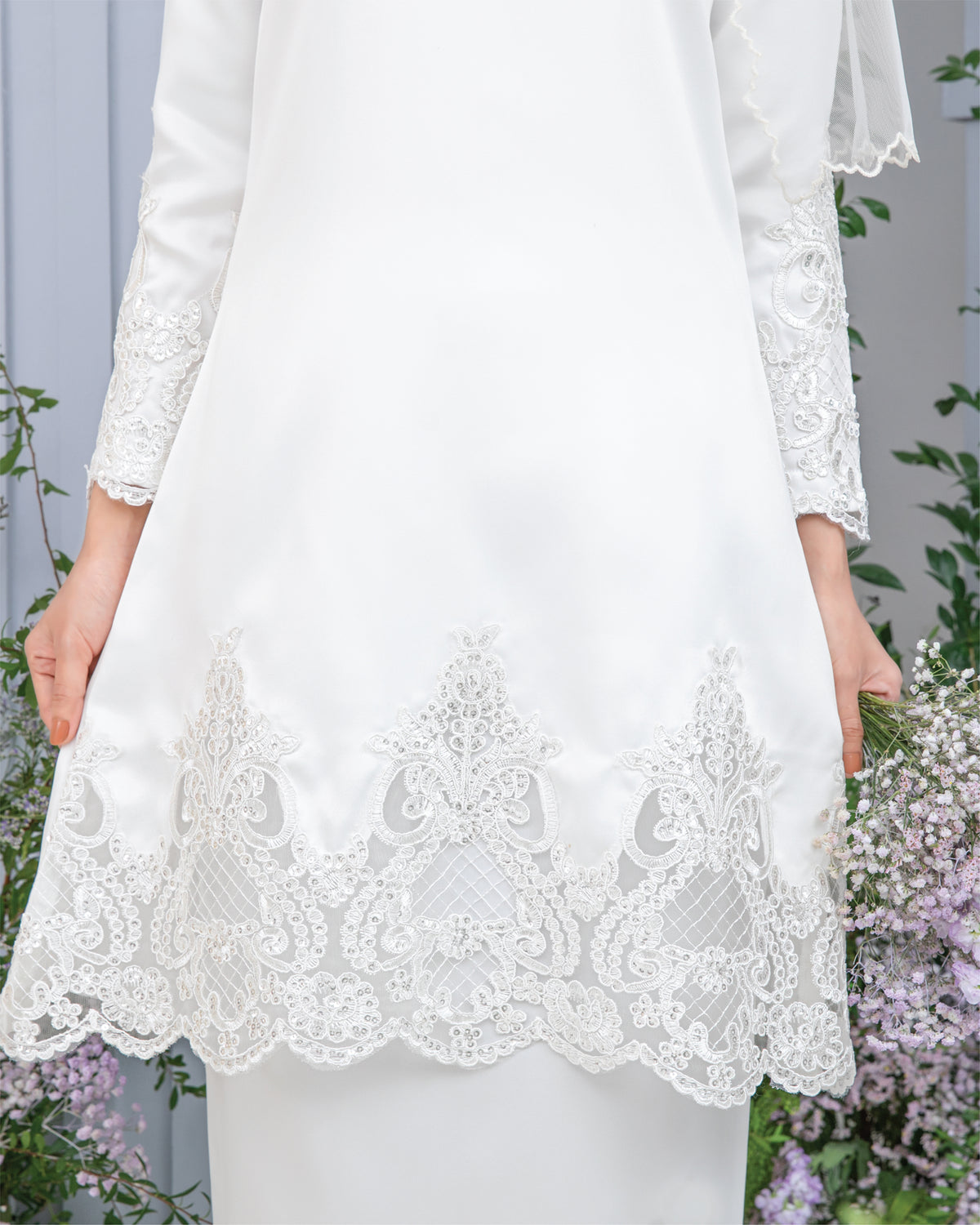 ZARIA COUPLE SET (OFF WHITE)