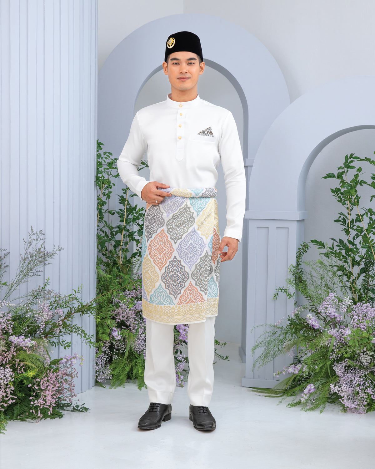 ZARIA COUPLE SET (OFF WHITE)