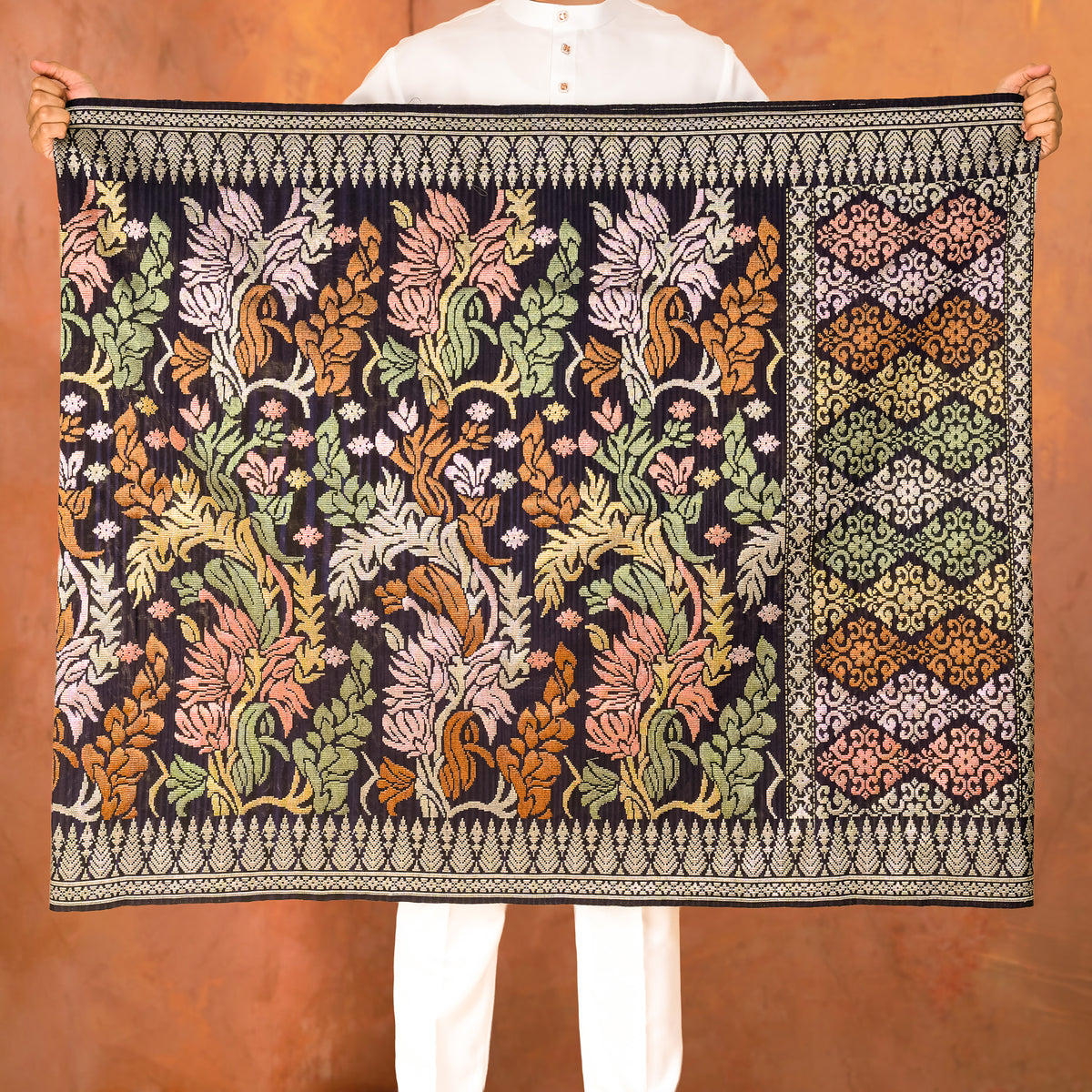 BLACK GOLD - GREEN MIX | Royal Handmade 2.5 meter (RY118)