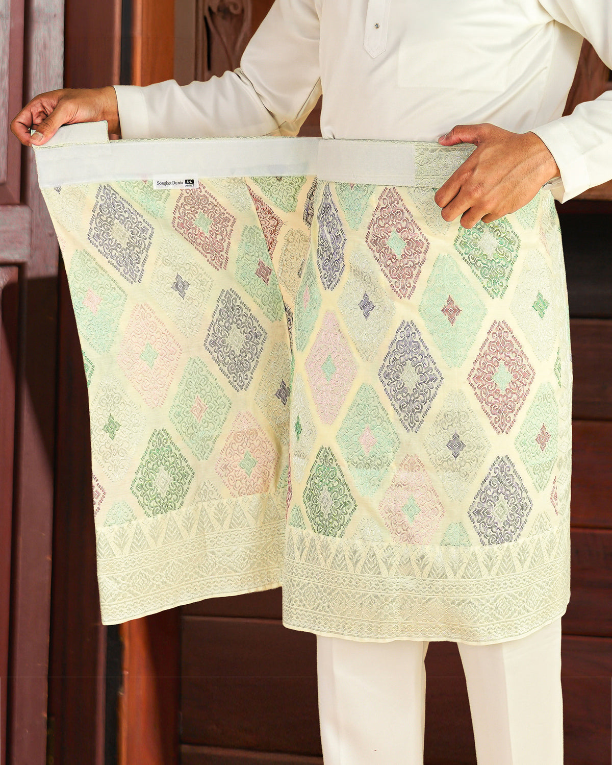 MALEEQ INSTANT | Cream Silver/Mix - Handmade