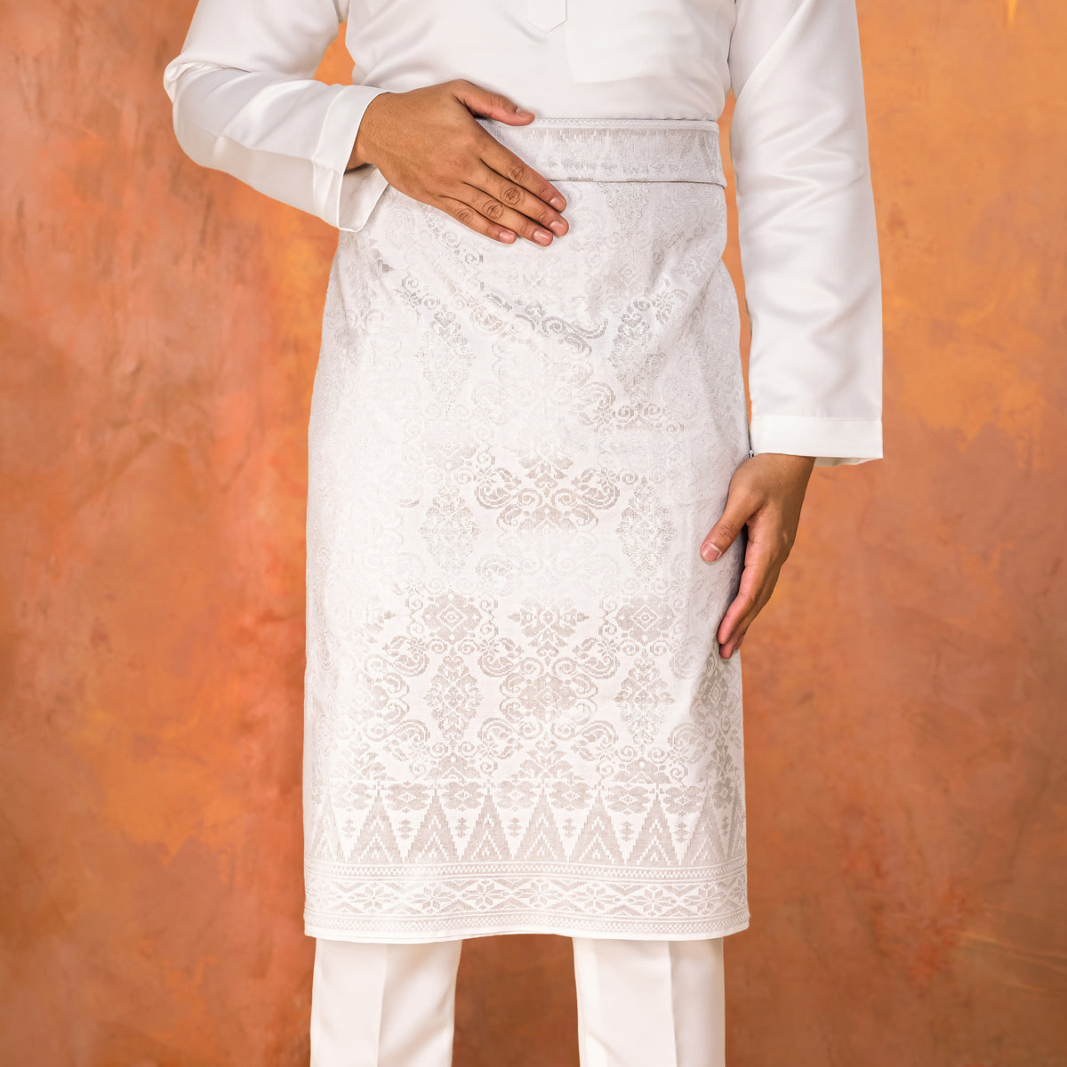 OFF WHITE SILVER | Dato' Handmade (DT152)