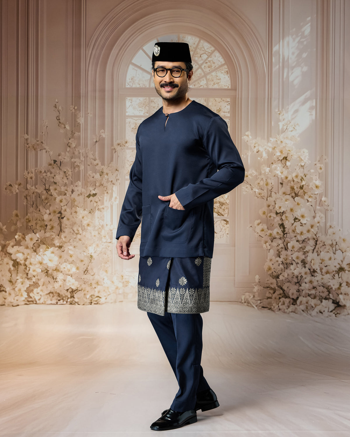 SAMPIN SETIAWAN- NAVY BLUE SILVER (ST08)