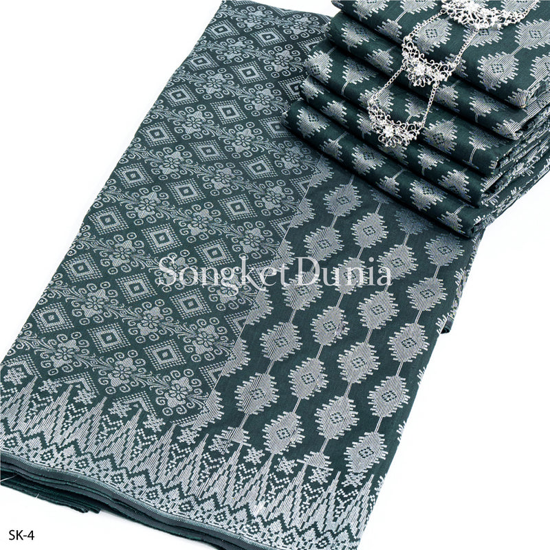 EMERALD GREEN - SILVER (SK-4) - SEROJA