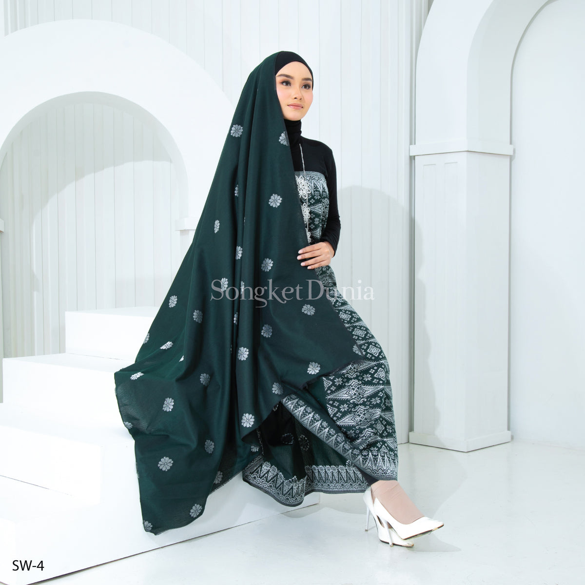 EMERALD GREEN - SILVER (SW-4) | MELATI