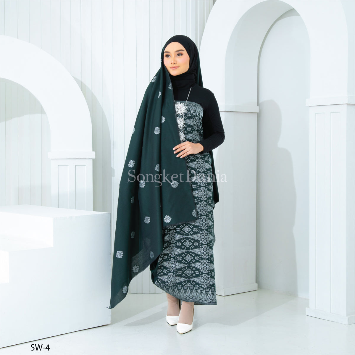 EMERALD GREEN - SILVER (SW-4) | MELATI