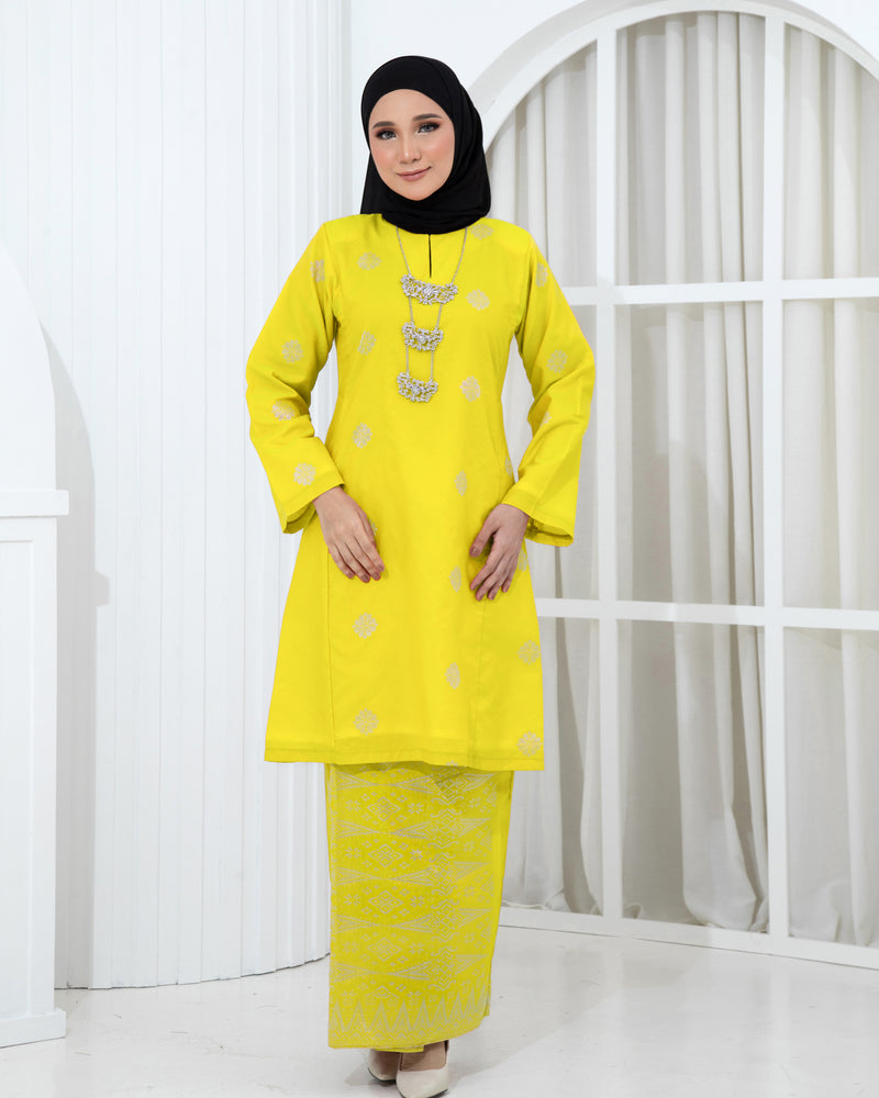 ROYAL-YELLOW | Kurung Suraya - Pesak Gantung